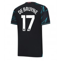 Camiseta Manchester City Kevin De Bruyne #17 Tercera Equipación 2023-24 manga corta